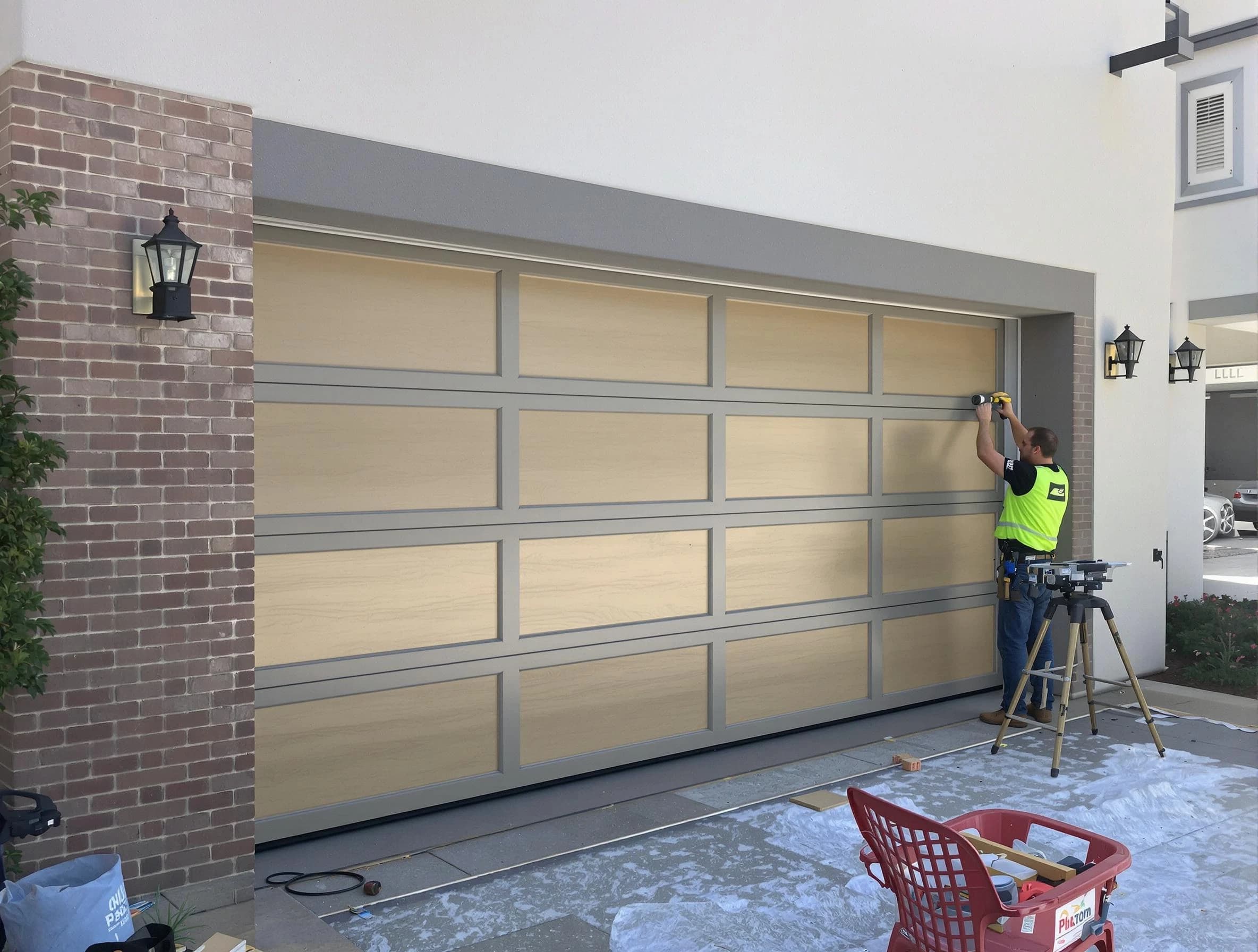 Garage door replacement service by Walpole Garage Door Repair in Walpole