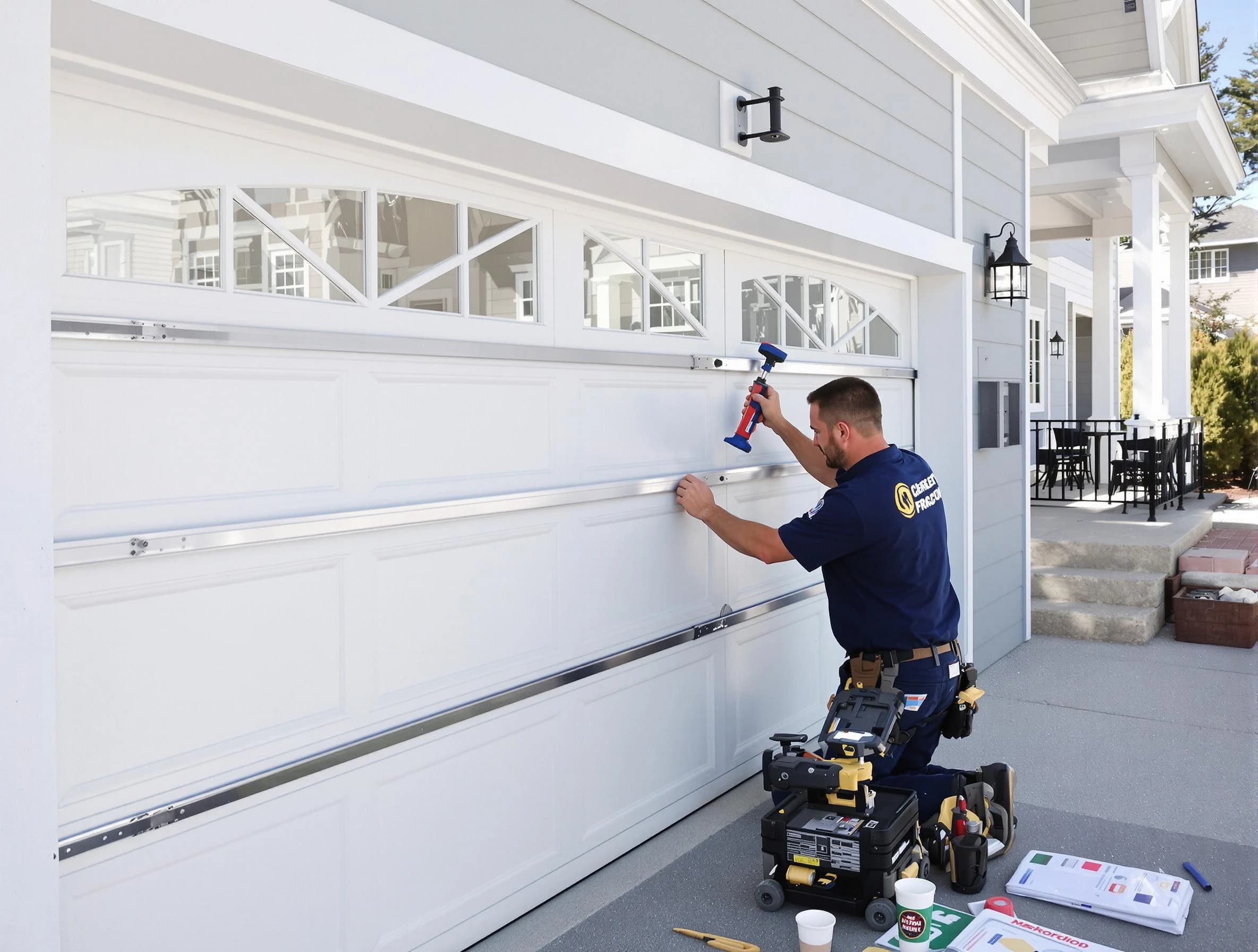 Professional garage door installation by Walpole Garage Door Repair in Walpole