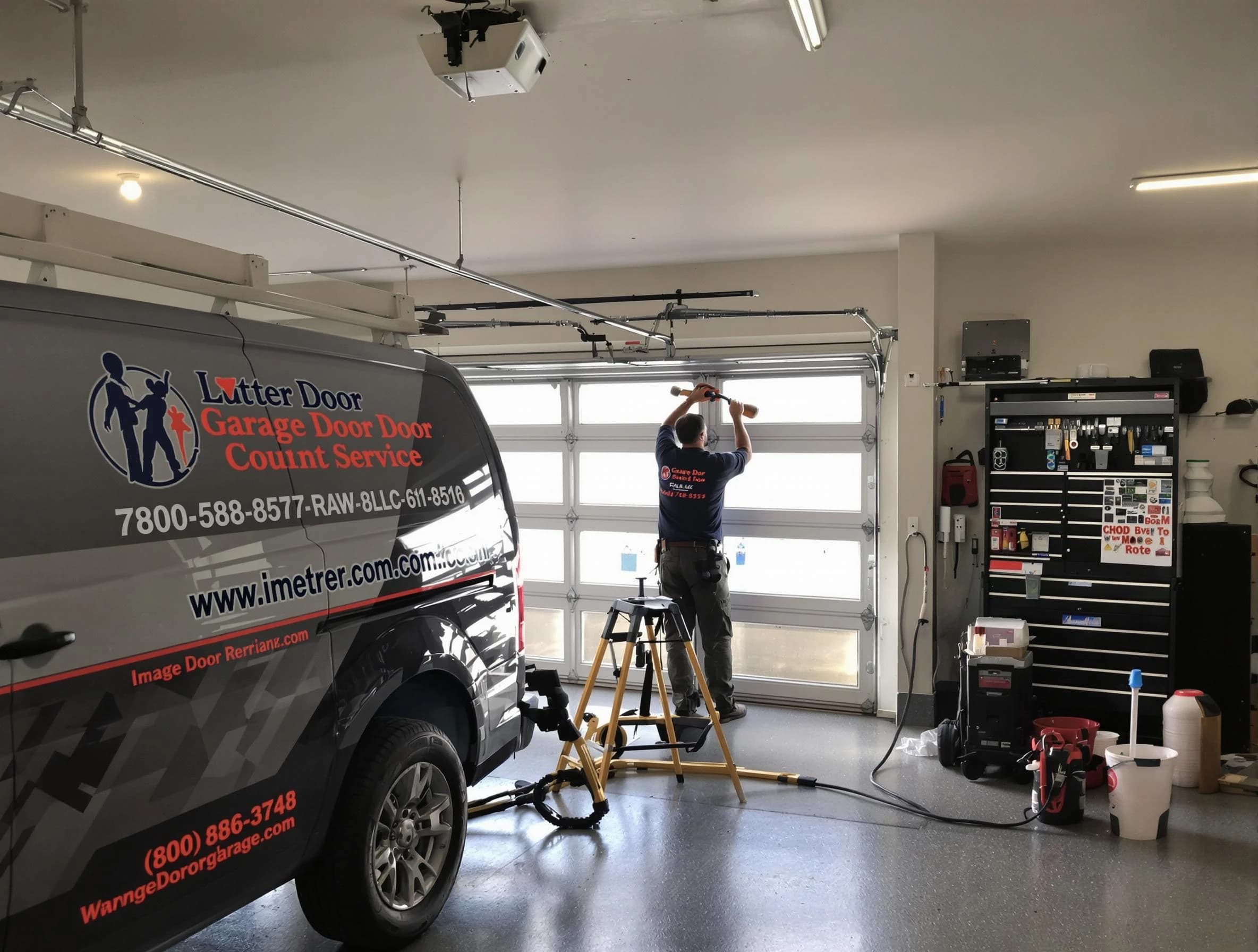 Walpole Garage Door Repair rapid response team performing same-day repair in Walpole