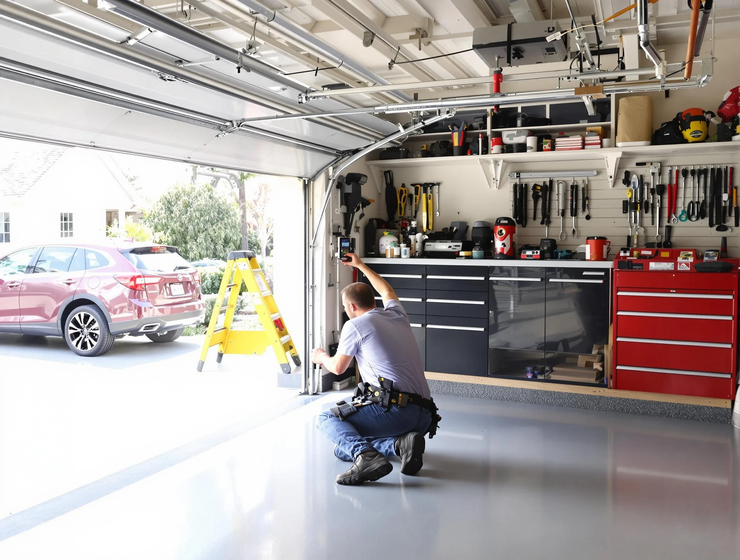 Local garage door repair service by Walpole Garage Door Repair in Walpole